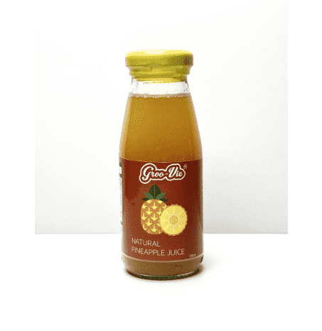 Groo Vie® Natural Pineapple Juice (6fl oz/180ml)