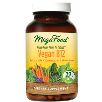 MegaFood® Vegan B12 (30 tablets)