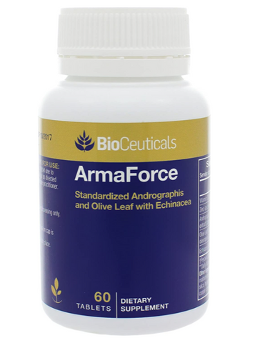 BioCeuticals ArmaForce® Standardised Andrographis Echinacea and Olive Leaf (60 Tablets)