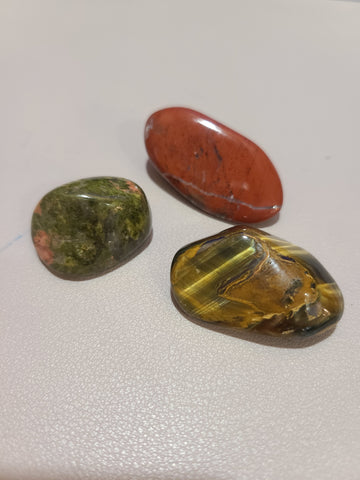 Confident Stones (one set of three stones)