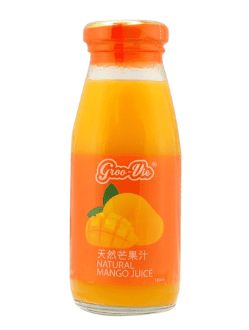 Groo Vie® Natural Mango Juice (6fl oz/180ml)