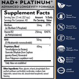 QuickSilver Scientific® NAD+ Platinum® (3.38fl oz/100ml)